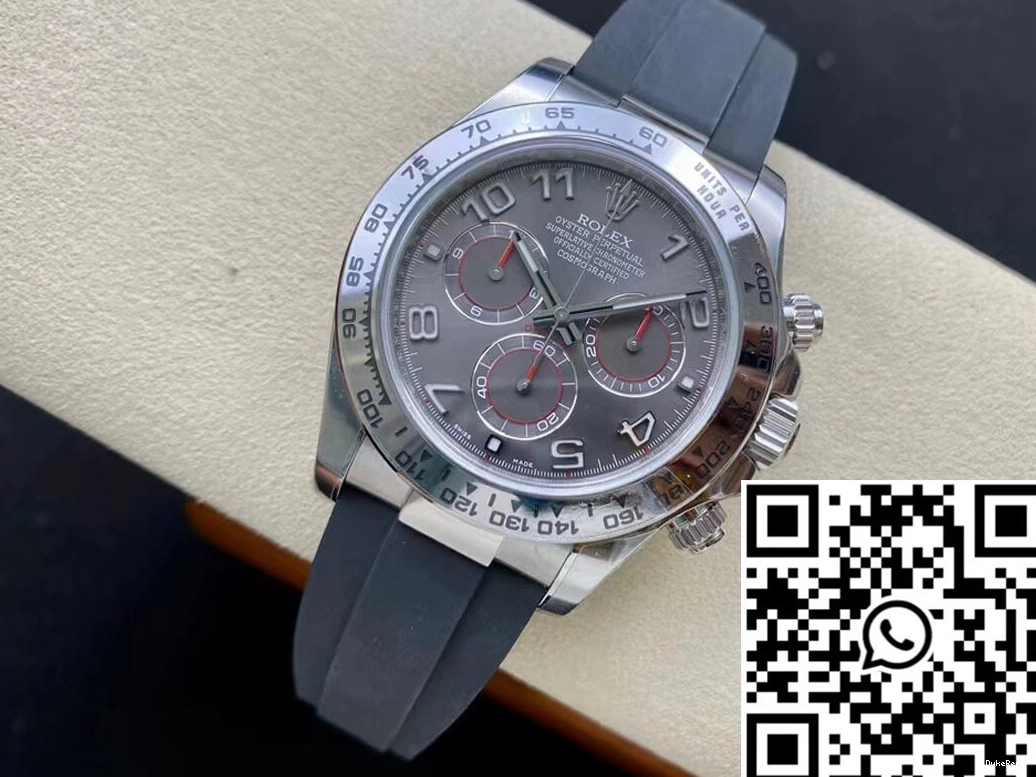 Cosmograph Rolex Daytona Clean Factory Dial Grey 116519-0104 0228